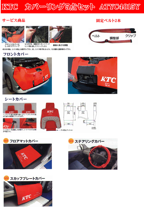 ケイビーワンツールショッピングからＫＴＣカバーリングセット登場！