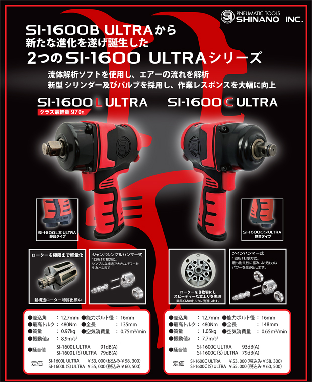 SI インパクトレンチ SI1357ULTRA